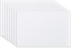 Quilting Template Plastic Sheets, Translucent, 12 x 18 Inches, Reusable Cutting by LikeLion