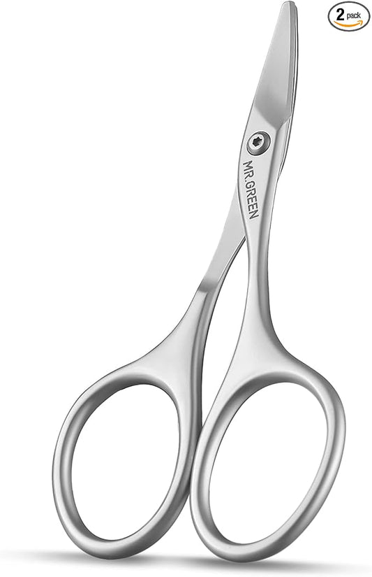 MR.GREEN Baby Nail Scissors Safety Nail Care Clippers Cutter Newborn Baby Convenient Nail Grooming Manicure Tool (Nail Scissors)