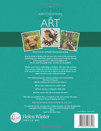 The Ultimate Guide to Needle Felted Animal and Bird Art: A step by step guide - Image 2