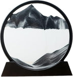 AzureLeap Moving Sand Art Liquid Motion, 3D Deep Sea Sandscape Color Quicksand by MovingSandArt