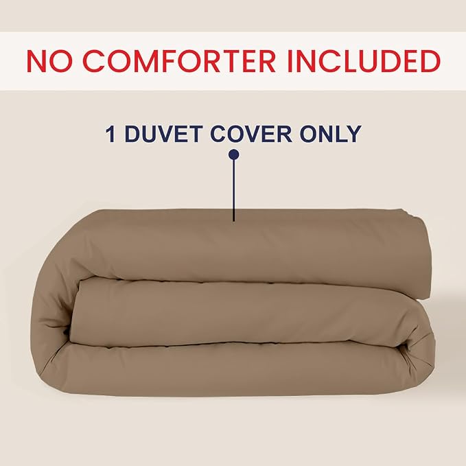 Kotton Culture 1 Pc Duvet Cover Queen Size/Full Size-100% Egyptian Cotton 600 - Image 2