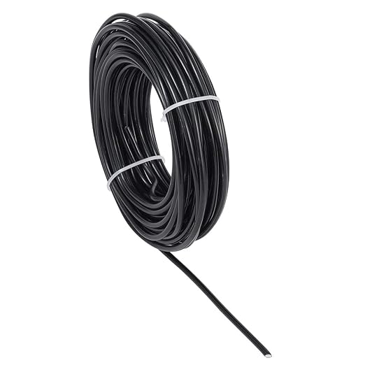 Fashewelry 52 Feet 4mm Black Aluminum Wire Bendable Metal Craft Wire - Image 3