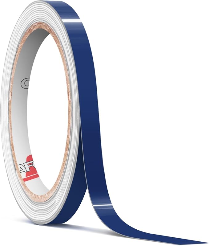 ORACAL 651 Gloss Dark Blue Permanent Vinyl Tape Roll – Premium Adhesive Film by Orafol