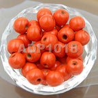 AD Beads Wood Spacer Loose Wooden Craft Beads Big Hole Beads Assorted - Image 2
