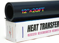 PU Heat Transfer Vinyl 12"×20ft Roll Navy – HTV by GIO-FLEXHTVFashionMask