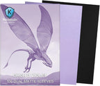 Orchid Violet Dual Matte Card Sleeves, Katomula 100PCS Card Sleeves - Image 2