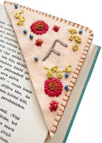 MOTEERLLU Personalized Hand Embroidered Corner Bookmark - Image 2