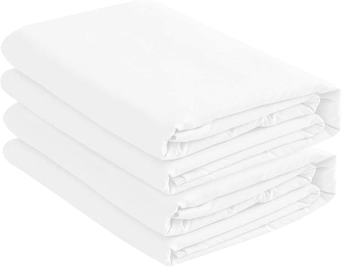 Microfiber 2-Pack 1800 Ultra Soft and Comfy Fitted Bottom Bed Sheets by DestinyCrescentBedding