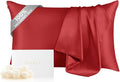 THXSILK 100% Silk Pillowcase for Hair and Skin, Both Sides Grade 6A+ Natural by THXSILK