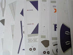 MOUDOAUER 1:100 Paper MD-11 Air Plane 3D Model Aircraft Model Simulation - Image 7