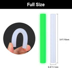 72 Pack 0.43x4 Glow in the Dark Glue Sticks, Hot Melt Glue Sticks Crafting DIY - Image 2