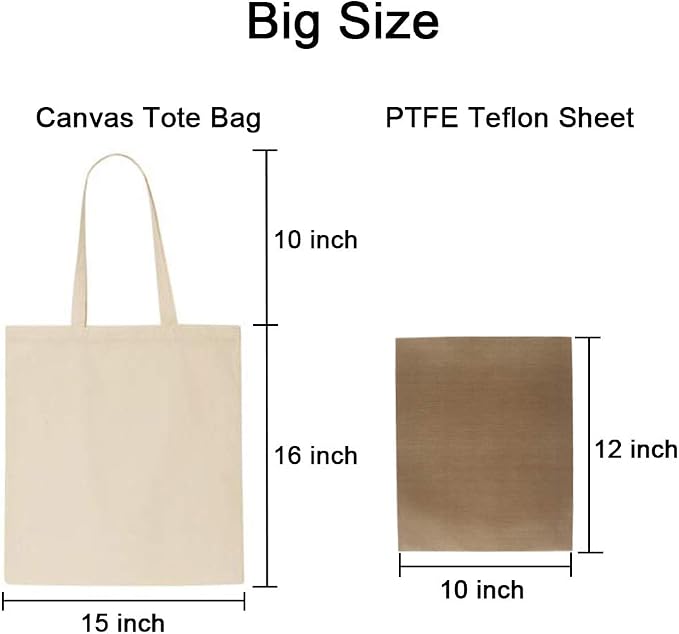 FunisFun 12 Pack Blank Canvas Tote Bags, Reusable Grocery Bag - Image 6