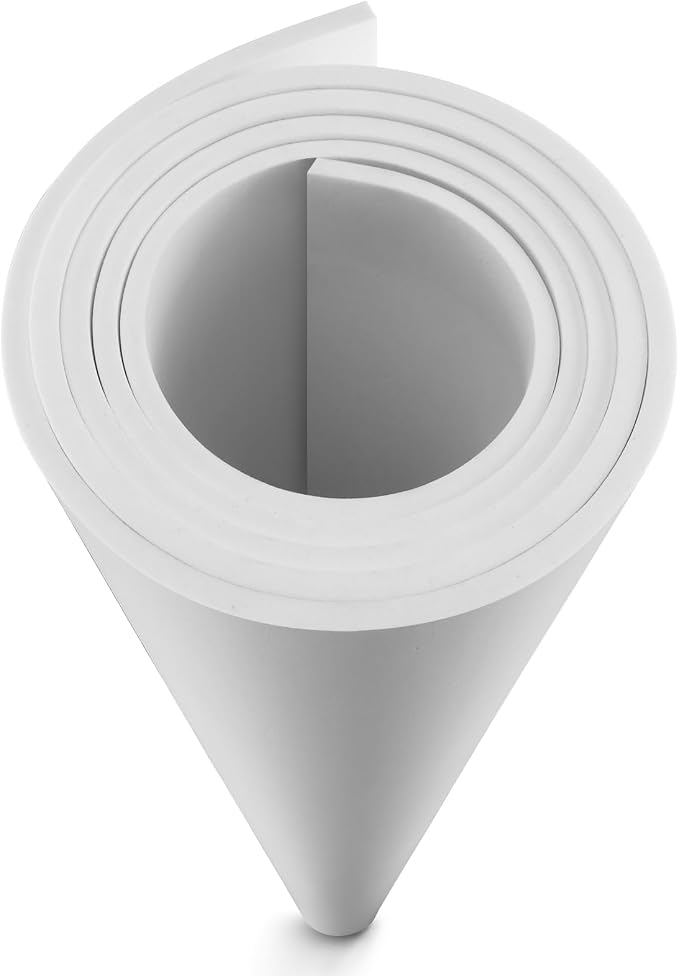 MEARCOOH EVA Foam Cosplay White 5mm Thick Large 35.5" x 59" Sheet Premium High by MEARCOOH