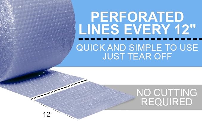 Large roll of 90 Feet of Recycled Medium Bubble wrap - Image 5