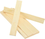 MECCANIXITY 10Pcs Wood Strips Slats, 1/4" x 1‑5/8" x 12" Thin Wood Sticks Flat by MECCANIXITY