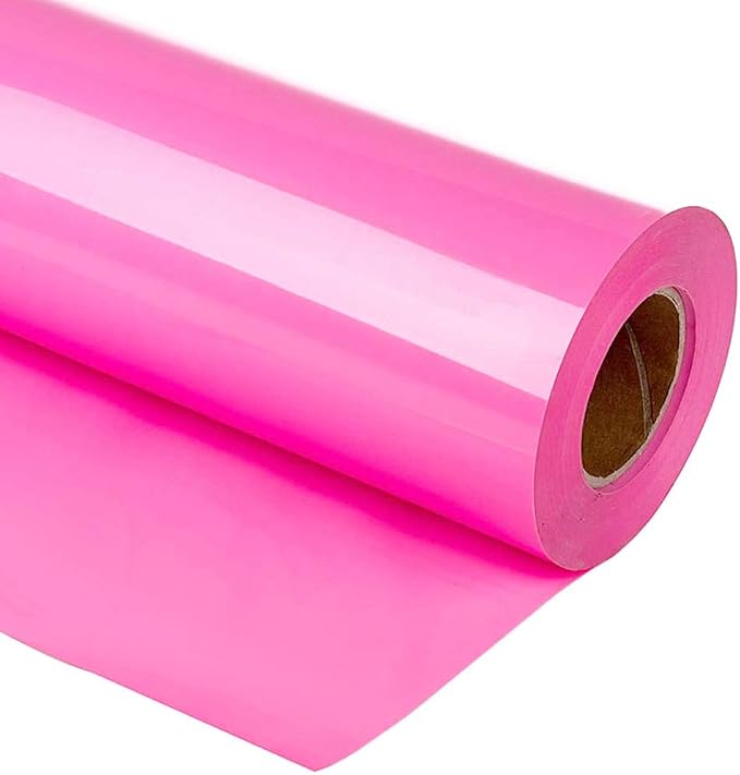 guangyintong Heat Transfer Vinyl Pink HTV Rolls, Matte Surface by guangyintong