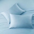 2 Pack Cooling Pillow Cases, Viscose Derived from Bamboo Pillow Protectors by ShunjieHome