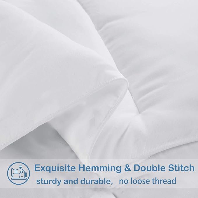 EASELAND Oversized King Down Alternative Comforter - Image 5