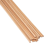 Basswood Craft Dowels – 3/16" x 12" | Smooth Unfinished Basswood Dowel Rods - Image 2