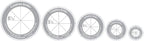 Creative Grids Quilt Ruler Circles Quilt Ruler by CreativeGrids