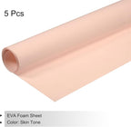 MECCANIXITY EVA Foam Sheets Skin Tone 19.7 Inch x 19.7 Inch 1mm Thick Crafts - Image 3