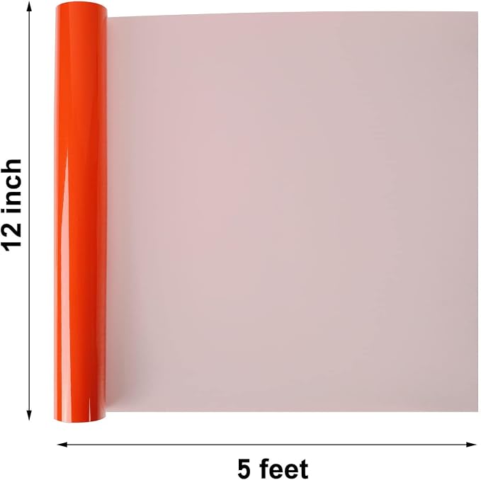 FUNKAKA Glow in The Dark Heat Transfer Vinyl Roll, Glow in The Dark HTV Vinyl - Image 3