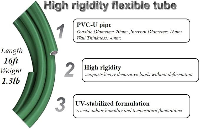 Flexible Tube for Artificial Flowers, Tube Pipe for Fake Flowers, Prop Building - Image 2