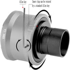 T2-Ring & M42 to 1.25" Telescope T Adapter - Image 7