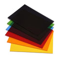 6 Pack 8 x 12 Colored Cast Acrylic Sheet，1/8" Translucent Plexiglass by Lesnlok