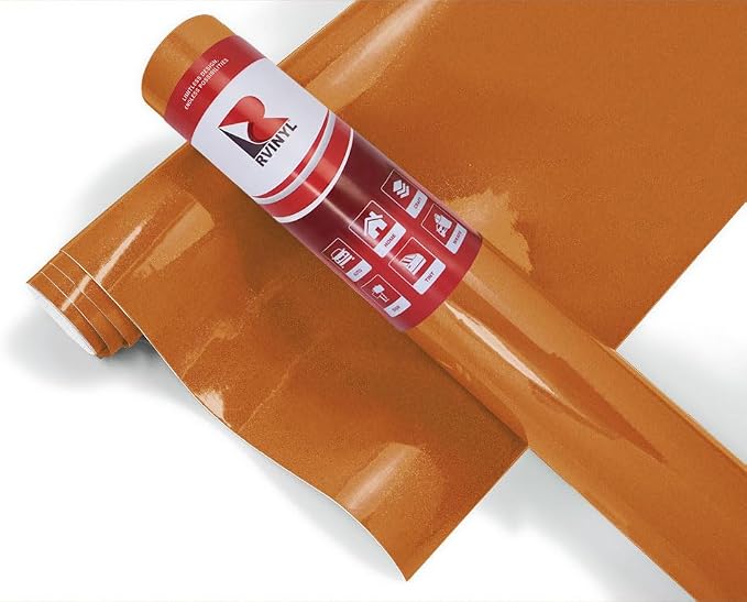 ORACAL 951 Copper Metallic Gloss Permanent Adhesive Vinyl Roll by Rvinyl