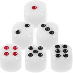 SUPVOX 6 Dice Set Single-Sided Resin Dice 0.62 Inch Game - Image 4