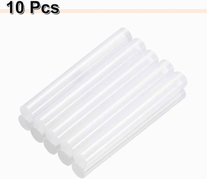 HARFINGTON 10pcs Hot Glue Sticks 0.43" Dia x 3.94" Long EVA Mini Hot Melt - Image 3