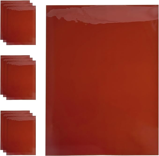 Transparent PVC Faux Leather Sheets, Glossy Waterproof Clear Vinyl Fabric - Image 2