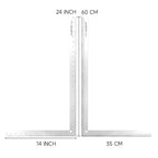 KEARING 24"x14" L-Square Ruler Other Sided Metric 60x35cm - Image 2