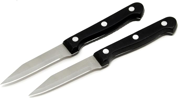 Chef Craft Select Paring Knives, 9.5 inch 2 piece knife set, Stainless by ChefCraft