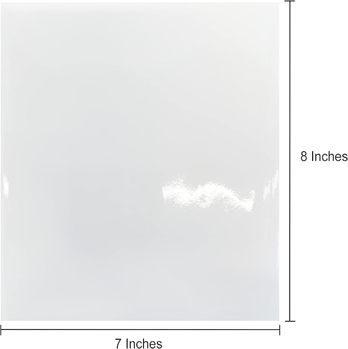 VHALE Glossy Clear Self-Adhesive Overlay Laminating Sheet Contact Papers - Image 2
