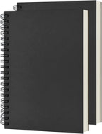DSTELIN Blank Spiral Notebook, Soft Cover, Sketch book, 100 Pages / 50 Sheets by DSTELIN