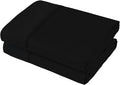 Flat Sheet Only 2 Pack, King Size 400 Thread Count 100% Egyptian Cotton Flat by ShunjieHome
