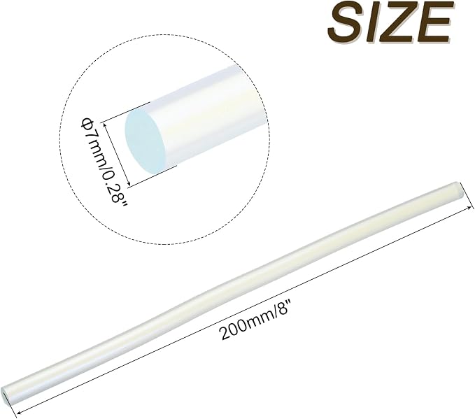 uxcell 30pcs 7mm x 200mm Mini Hot Glue Sticks - Image 2