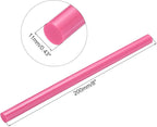 uxcell Mini Hot Glue Sticks for Glue Gun 11mm x 200mm Pink 12pcs - Image 2