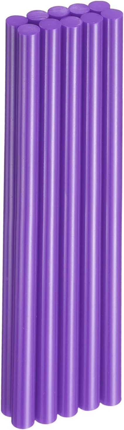 HARFINGTON 10pcs Hot Glue Sticks 0.43" Dia x 9.84" Long EVA Mini Hot Melt by HARFINGTON