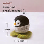 Woolbuddy Needle Felting Kit for Beginner Adults, Starter Set - Image 2