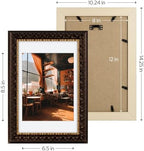Golden State Art, 8X12 Ornate Finish Photo Frame - Image 5