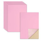 Biaungdo Pink Self Adhesive Felt Sheets, 8 x 12 Inch, Felts Fabric by Biaungdo