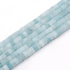 150Pcs 4×2mm Natural Aquamarine Spacer Stone Beads by Nitopupu