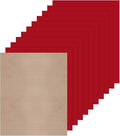 JANDJPACKAGING Red HTV Heat Transfer Vinyl by JANDJPACKAGING
