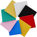 8 Pack Pre-Painted Colored Plywood Sheets, Basswood by Creatorally
