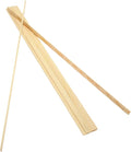 MECCANIXITY 10Pcs Wood Strips Slats, 1/8" x 3/8" x 16" Thin Wood Sticks Flat by MECCANIXITY