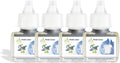 Scent Fill Fresh Linen Plug in Air Freshener, 4 Scented Oil Refills
