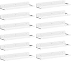 Lifewit Floating Shelves for Wall, Acrylic Display Shelf Wall Mounted for Figure by Lifewit